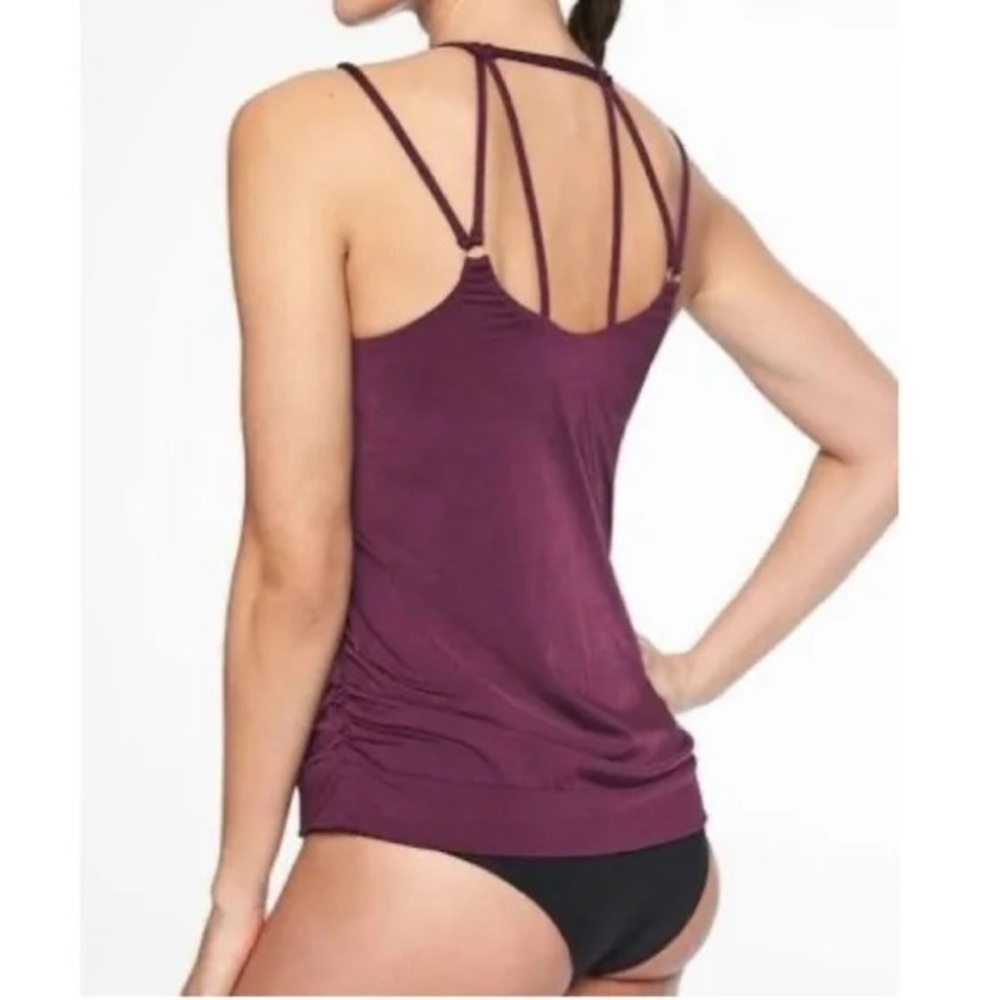 Athleta aqualux tankini size small like new